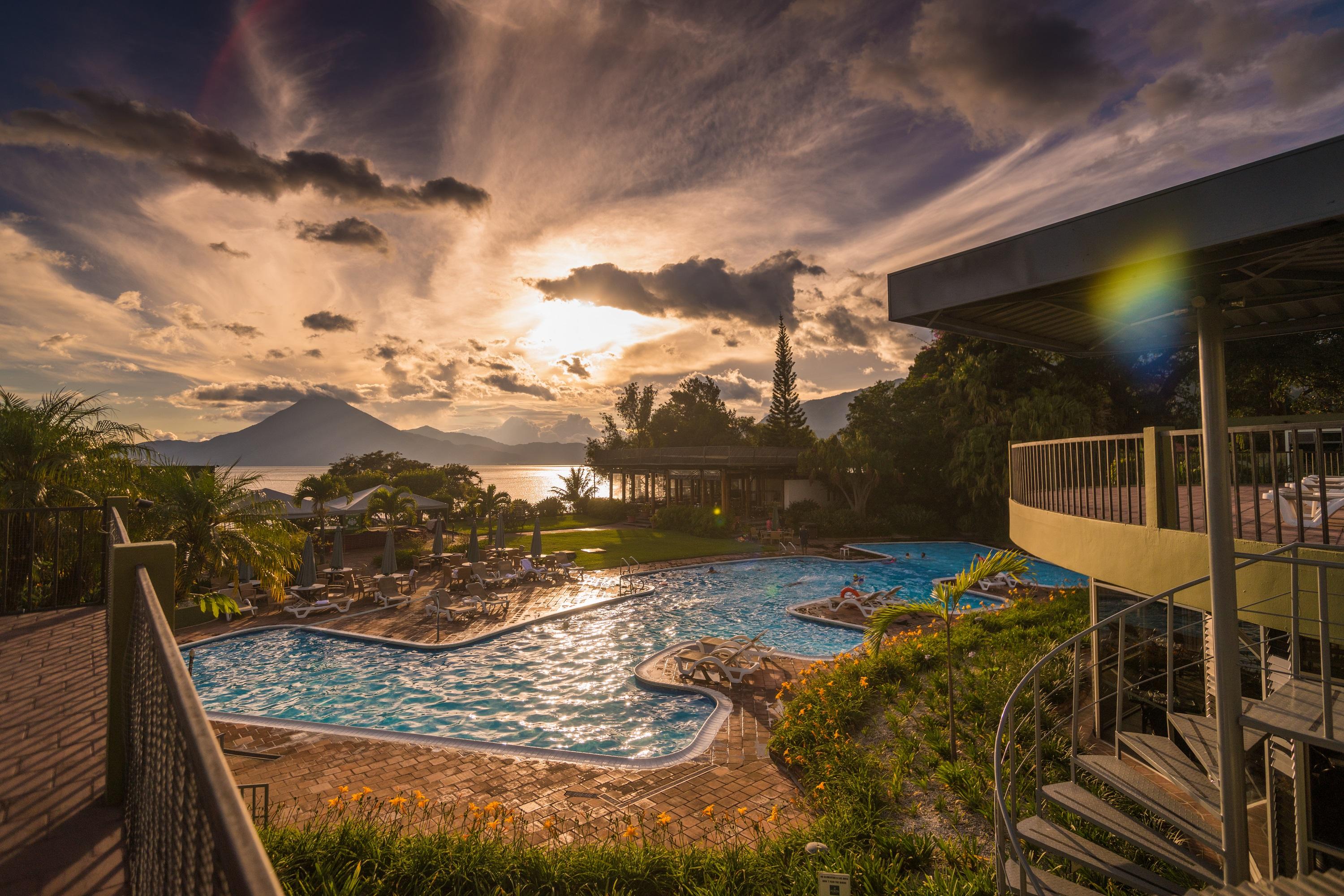 Porta Hotel Del Lago Panajachel Dış mekan fotoğraf