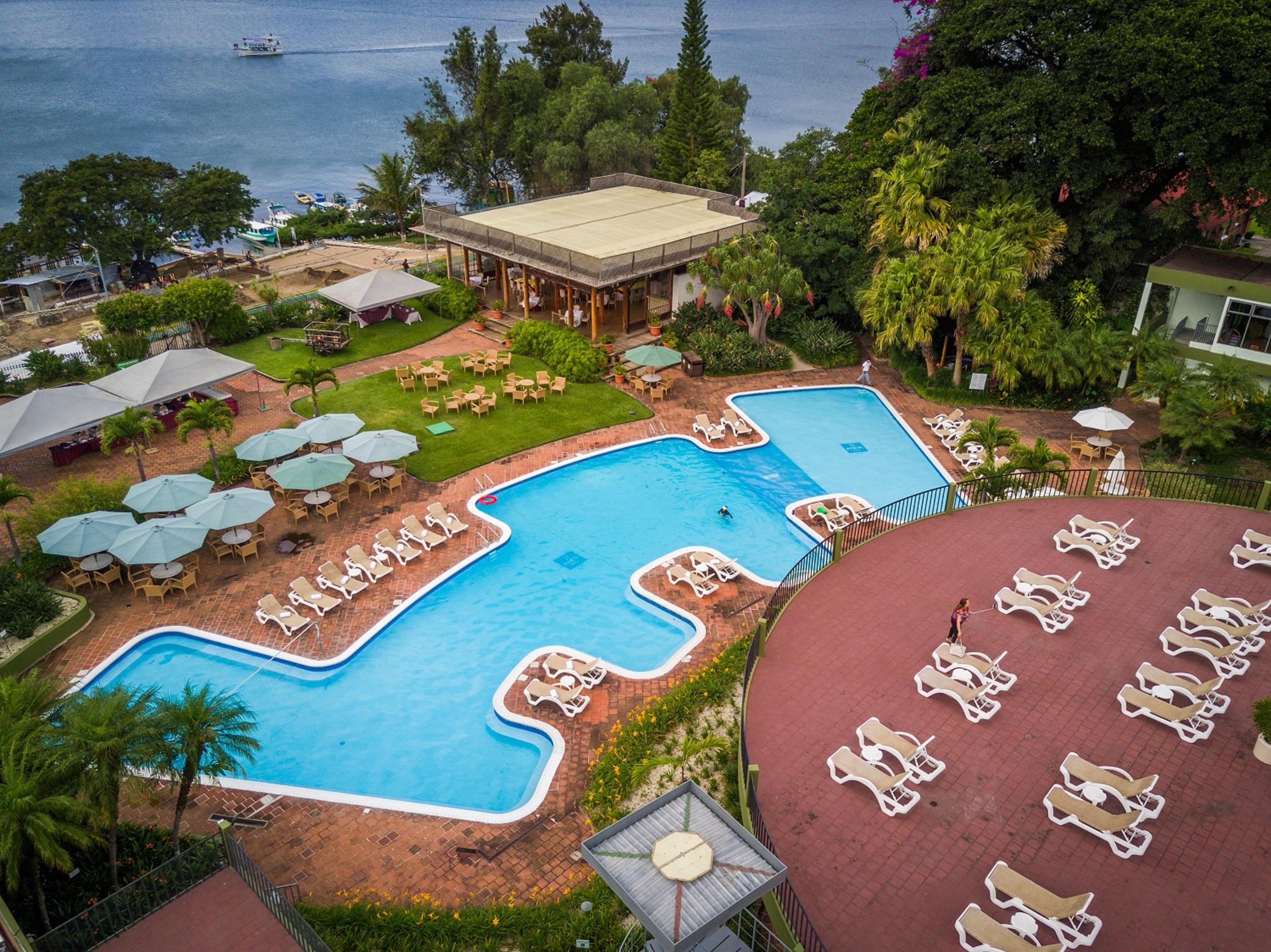 Porta Hotel Del Lago Panajachel Dış mekan fotoğraf