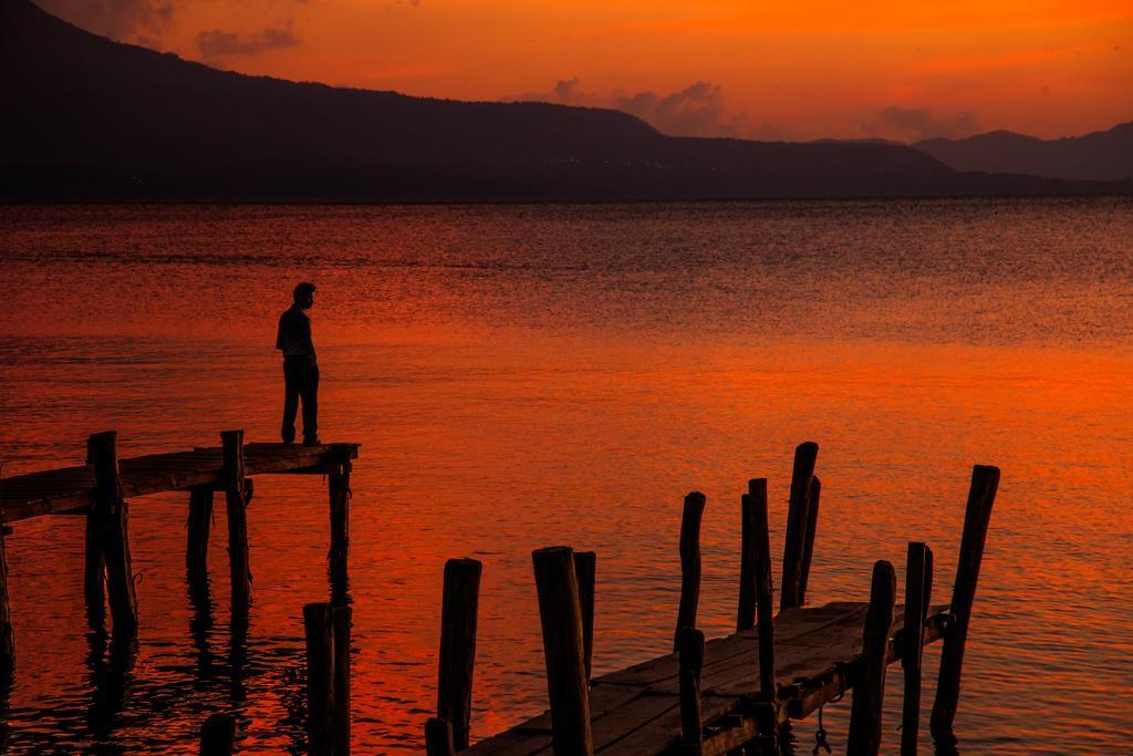 Porta Hotel Del Lago Panajachel Dış mekan fotoğraf